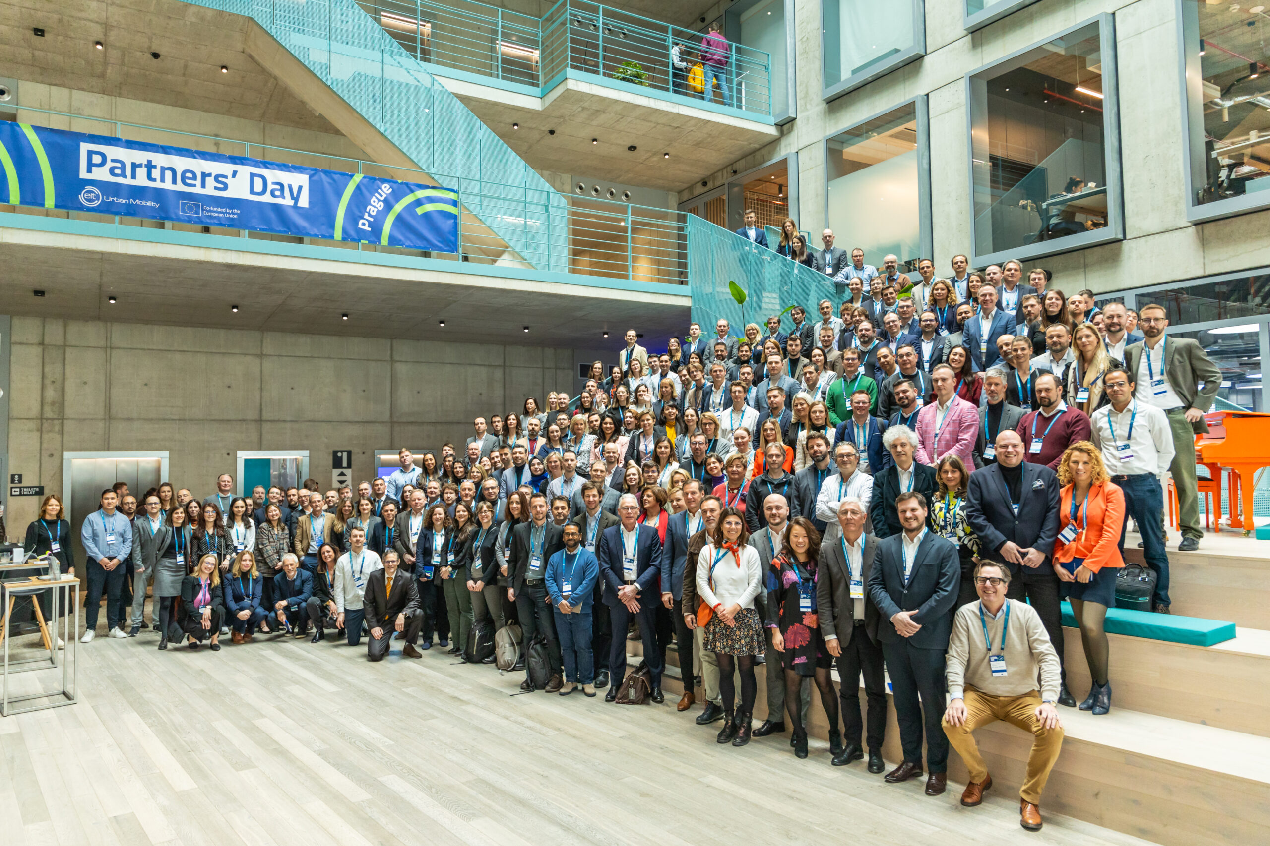 big group of people posing for a picture