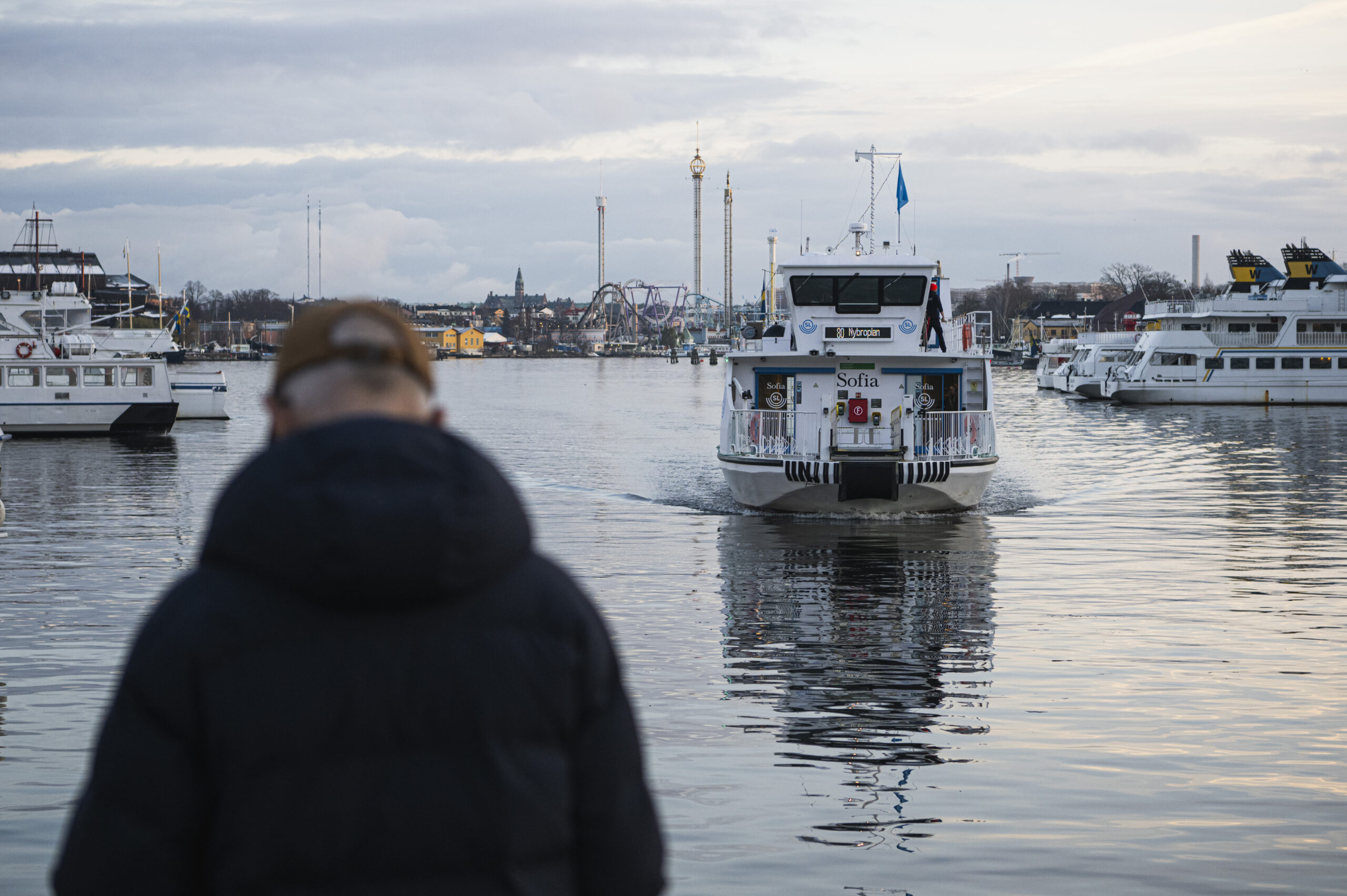 boat arriving to port